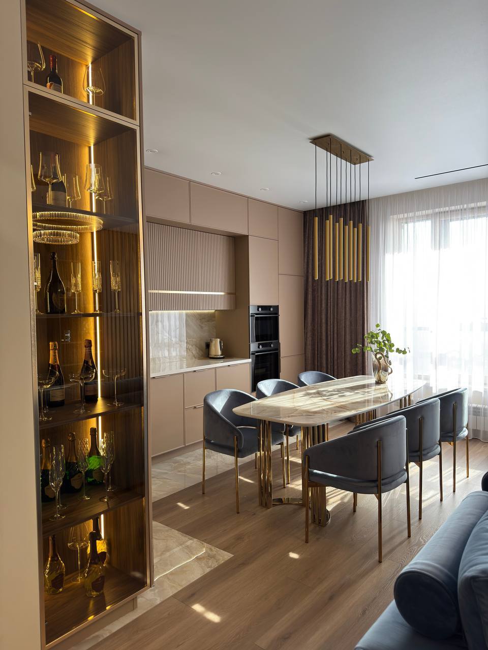 Использовались материалы Eterno из коллекции WOOD-2